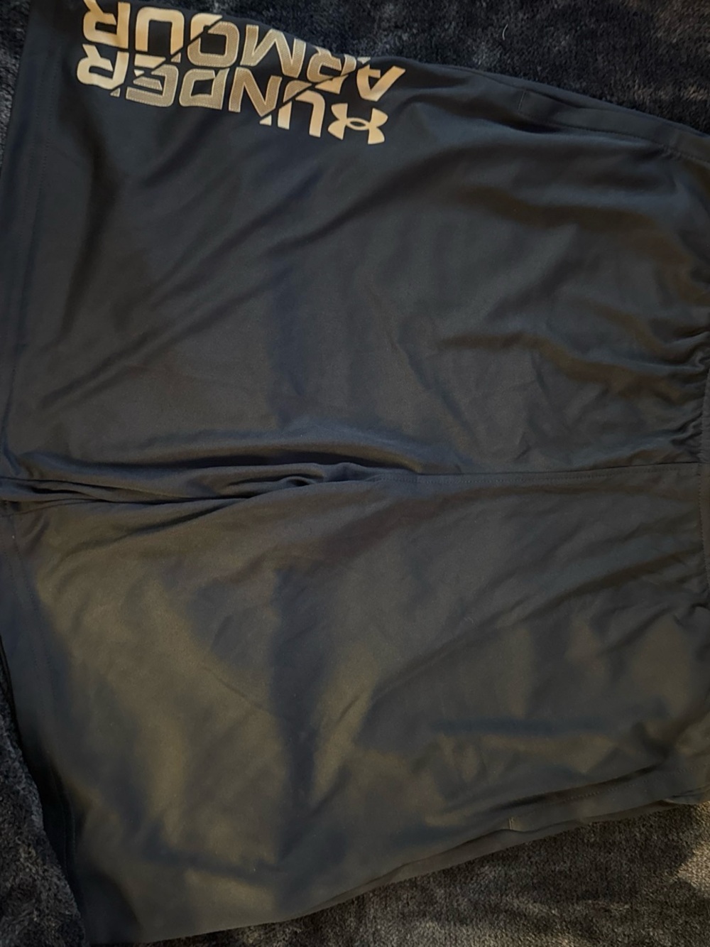Under Armour Athletic dark blue Shorts with Logo